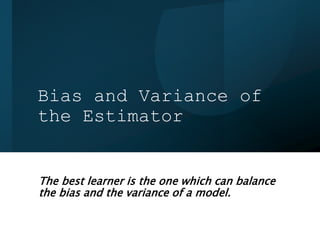 Statistical Learning and Model Selection (1).pptx