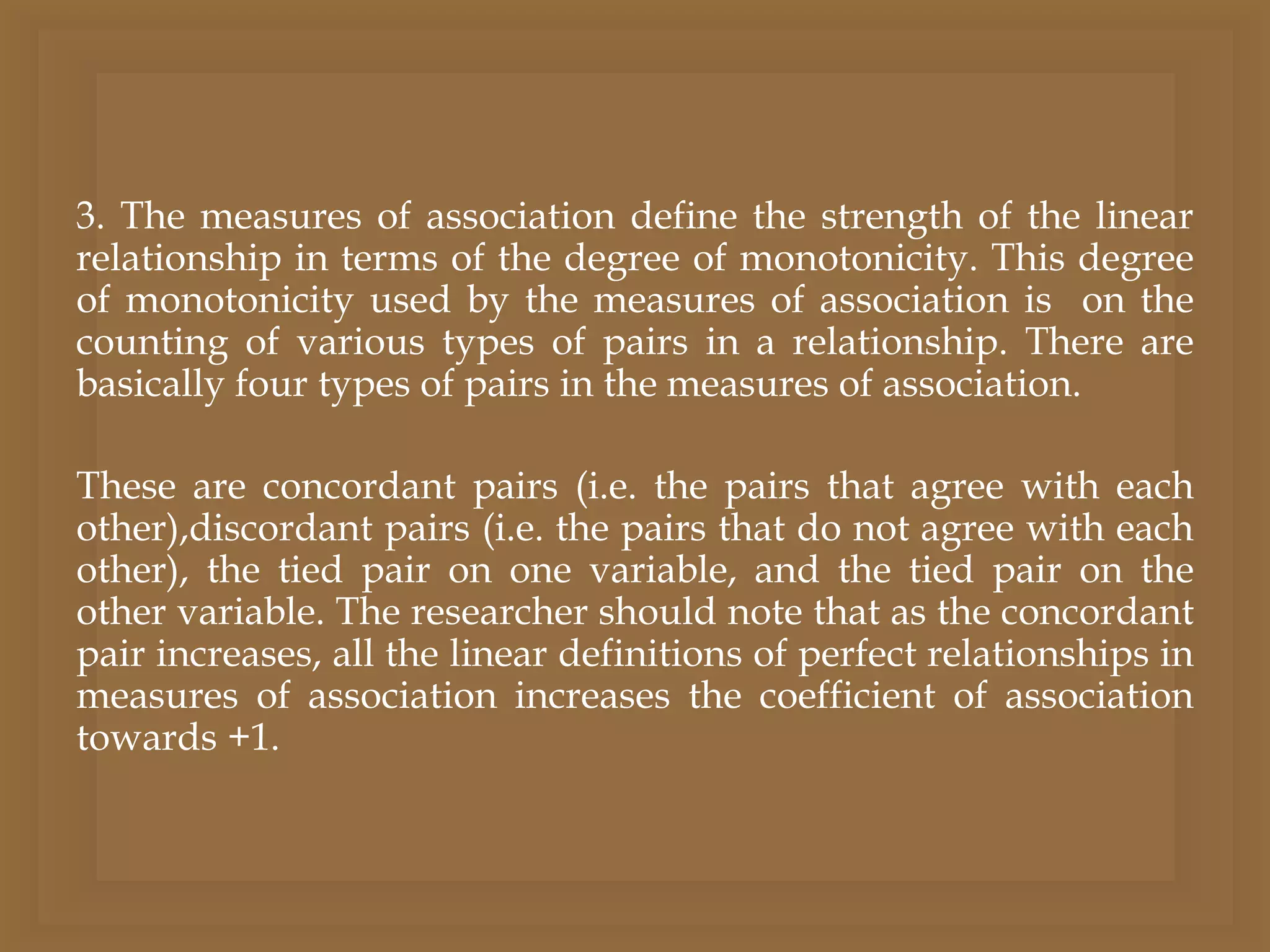 Measure of Association | PPTX