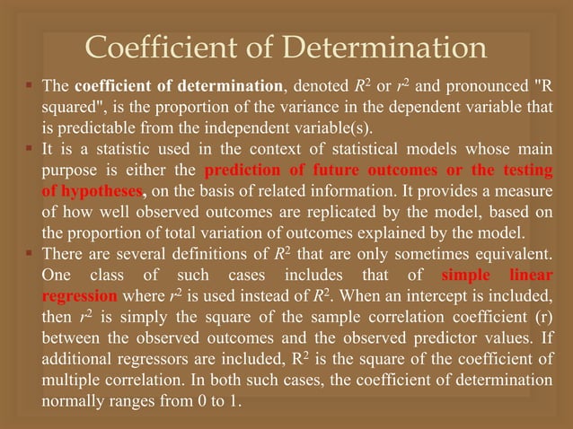 Measure of Association | PPTX