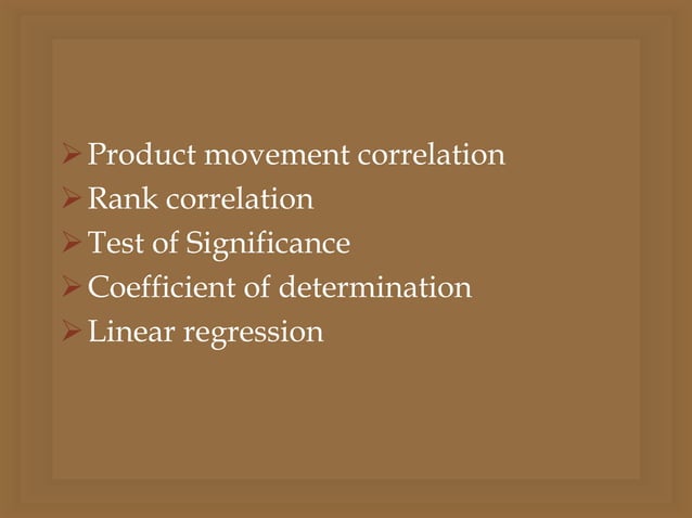 Measure of Association | PPTX