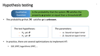 Statistical model checking bip tool Slide 6