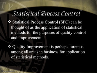 Statistical process control | PPT