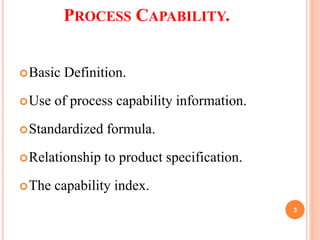Statistical process control | PPTX