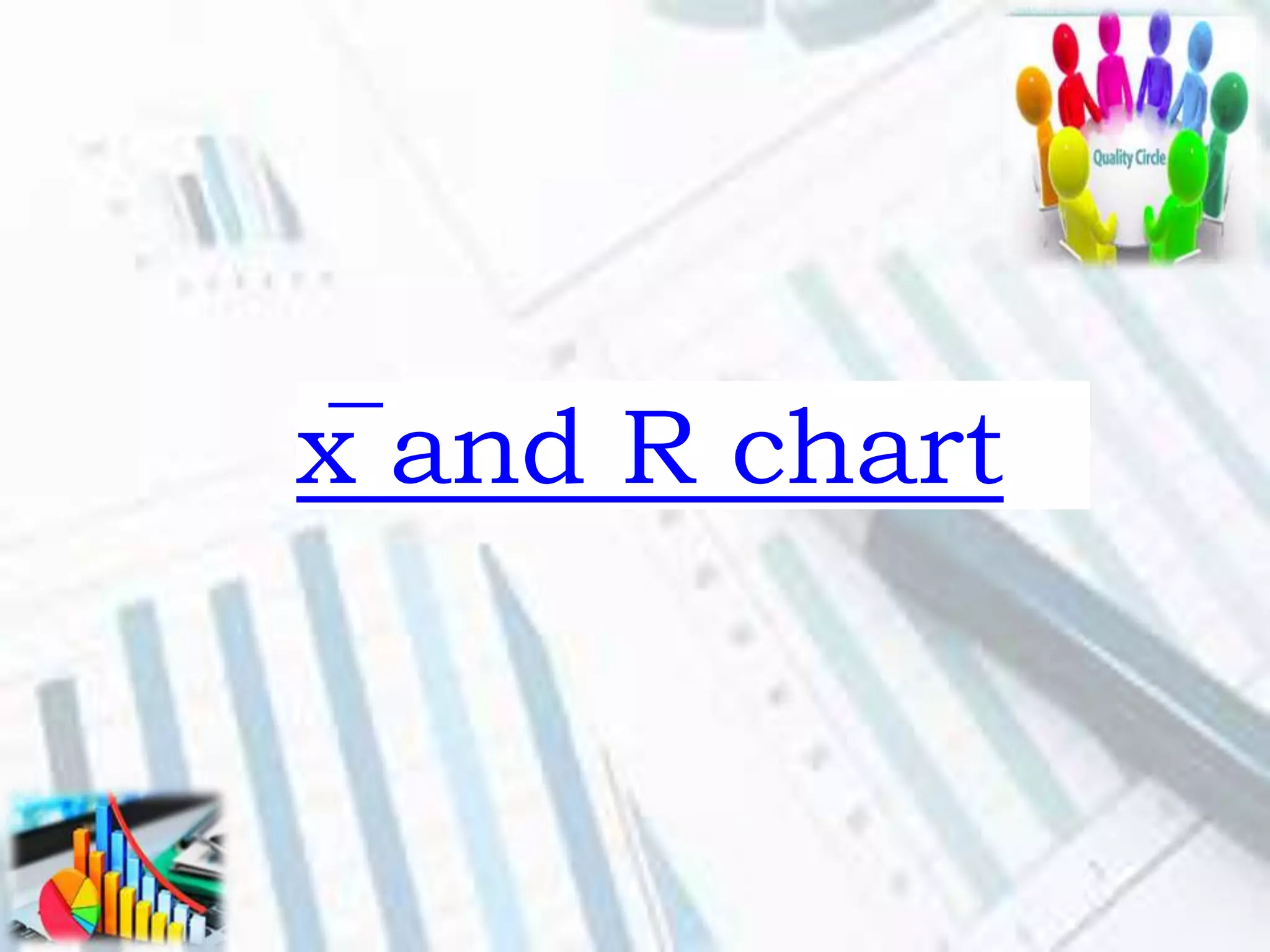 x̅ and R chart
 