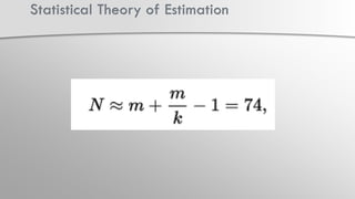 Statistical Theory of Estimation | PDF