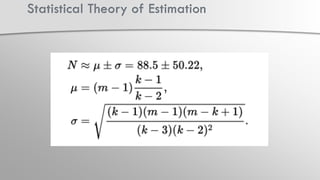 Statistical Theory of Estimation | PDF