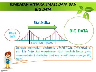 Statistical thinking di era big data | PPTX