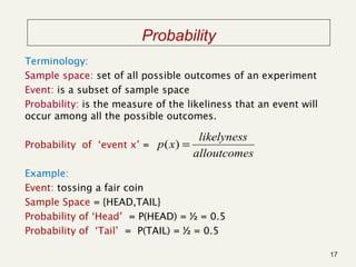 Probability Keywords Basics of Statistics | PPT