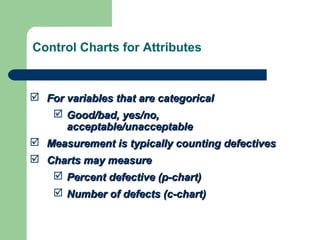 Statistic process control | PPT