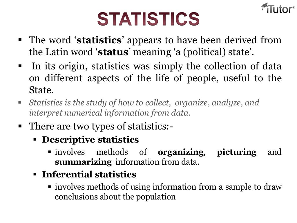 Statistics