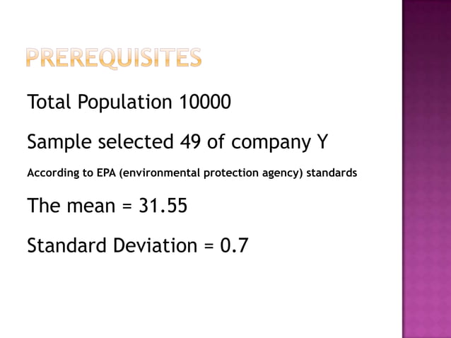 Statistical Problem Analysis | PPTX