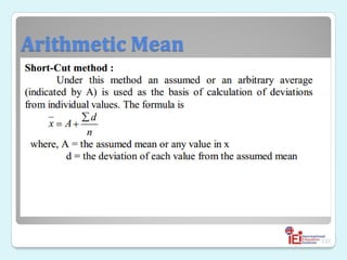 Arithmetic Mean

137
•
 