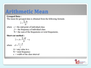 Arithmetic Mean

139
•
 