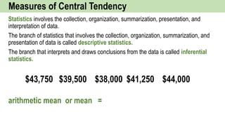 Statistics Mathematics Modern and the Modern World | PPTX