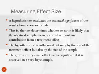 Statistics - Z test and Hypothesis Testing | PPT