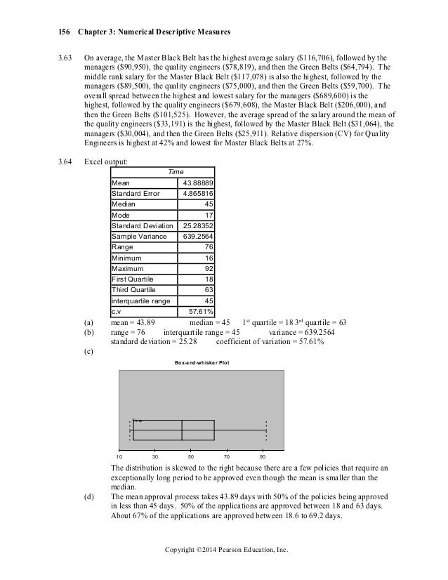 Statistics For Managers Using Microsoft Excel 7th Edition Levine Solu…