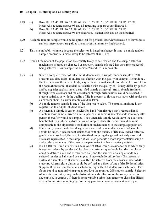Statistics for Managers Using MS Excel Global 7th Edition Levine Solu…