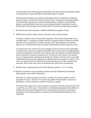 Statistics For The Behavioral Sciences 10th Edition Gravetter Solutions ...