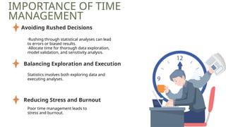 Statistics-I Presentation. Time Management | PPTX