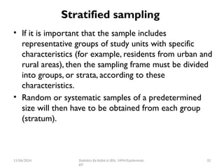 statistics 1-3unit-1 for nursing students | PPTX