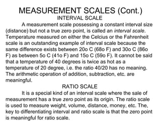 Interval Measurement Examples Statistics and probability | PPT