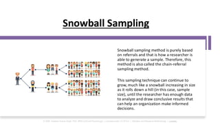 Snowballing Method Statistics and Research Methodology: Teaching Resource | PDF