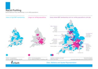 Data, Statistics and Spatial Representation
 
