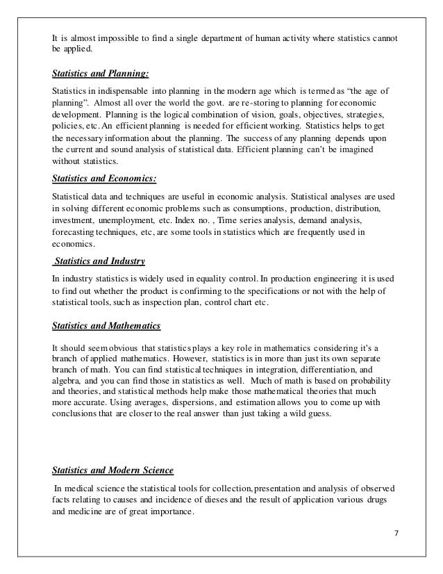 Analysis part of a dissertation