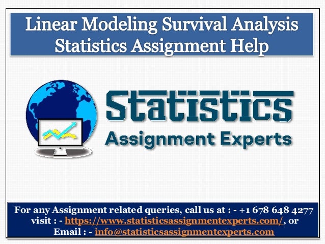 For any Assignment related queries, call us at : - +1 678 648 4277
visit : - https://www.statisticsassignmentexperts.com/, or
Email : - info@statisticsassignmentexperts.com
 