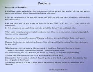 Probability Assignment Help | PPTX