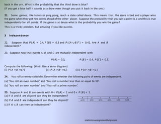 Probability Assignment Help | PPTX