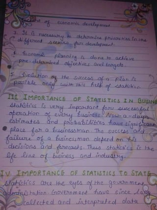 Statistics assignment no. 1 | PPTX