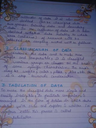Statistics assignment no. 1 | PPTX