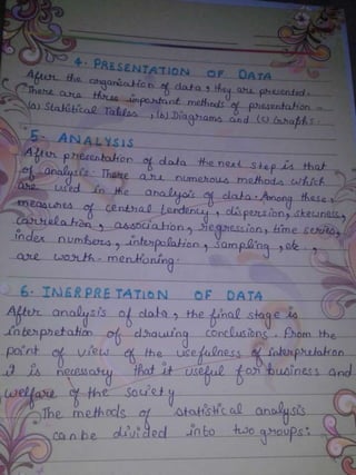 Statistics assignment no. 1 | PPTX