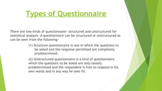 Statistics collection of data | PPT