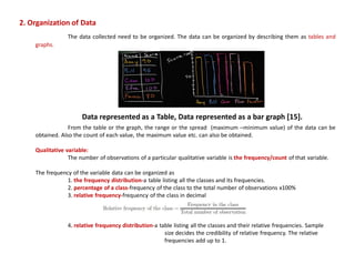 Statistics for Data Analytics | PDF