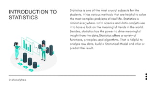 The Basics of Statistics for Data Science By Statisticians | PPTX