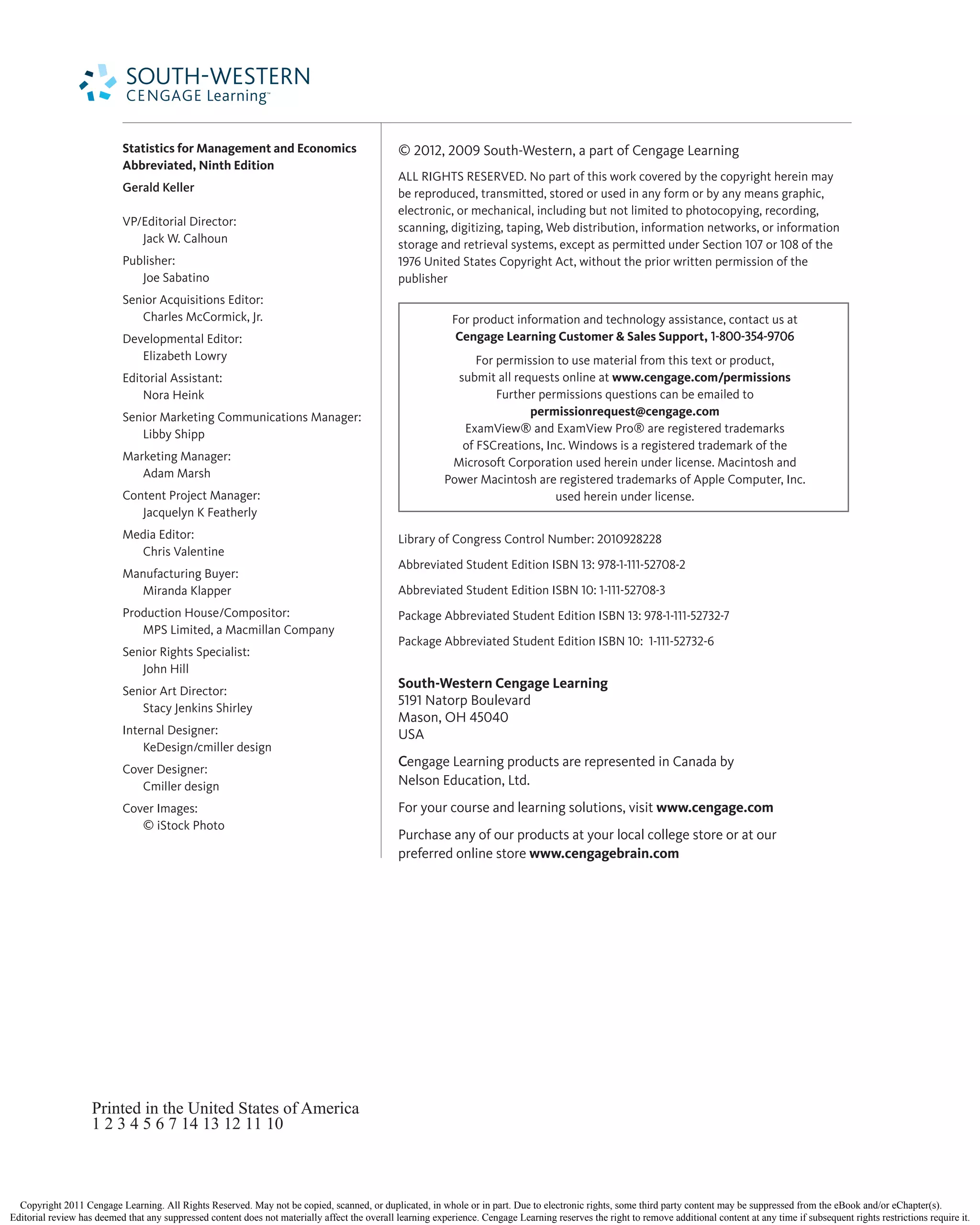 Management Statistics.pdf Statistics for Management and Economics 9th - Keller.pdf