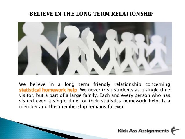 Statistic homework help