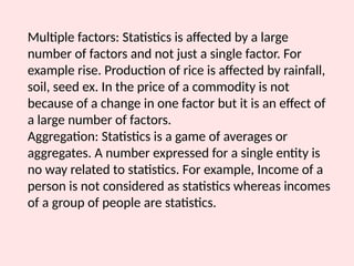 Statistics in Economics power point pres | PPTX