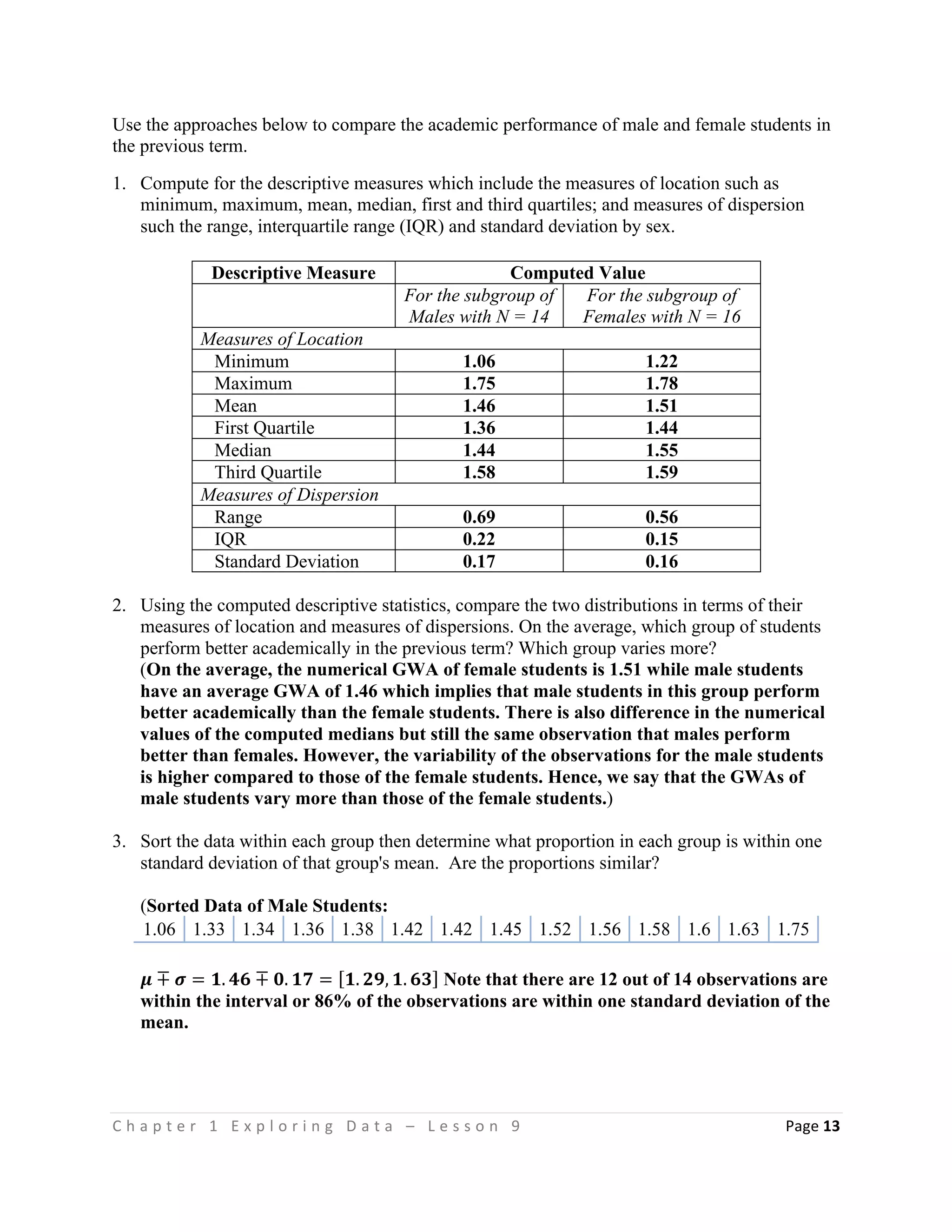 STATISTICS AND PROBABILITY (TEACHING GUIDE) | PDF