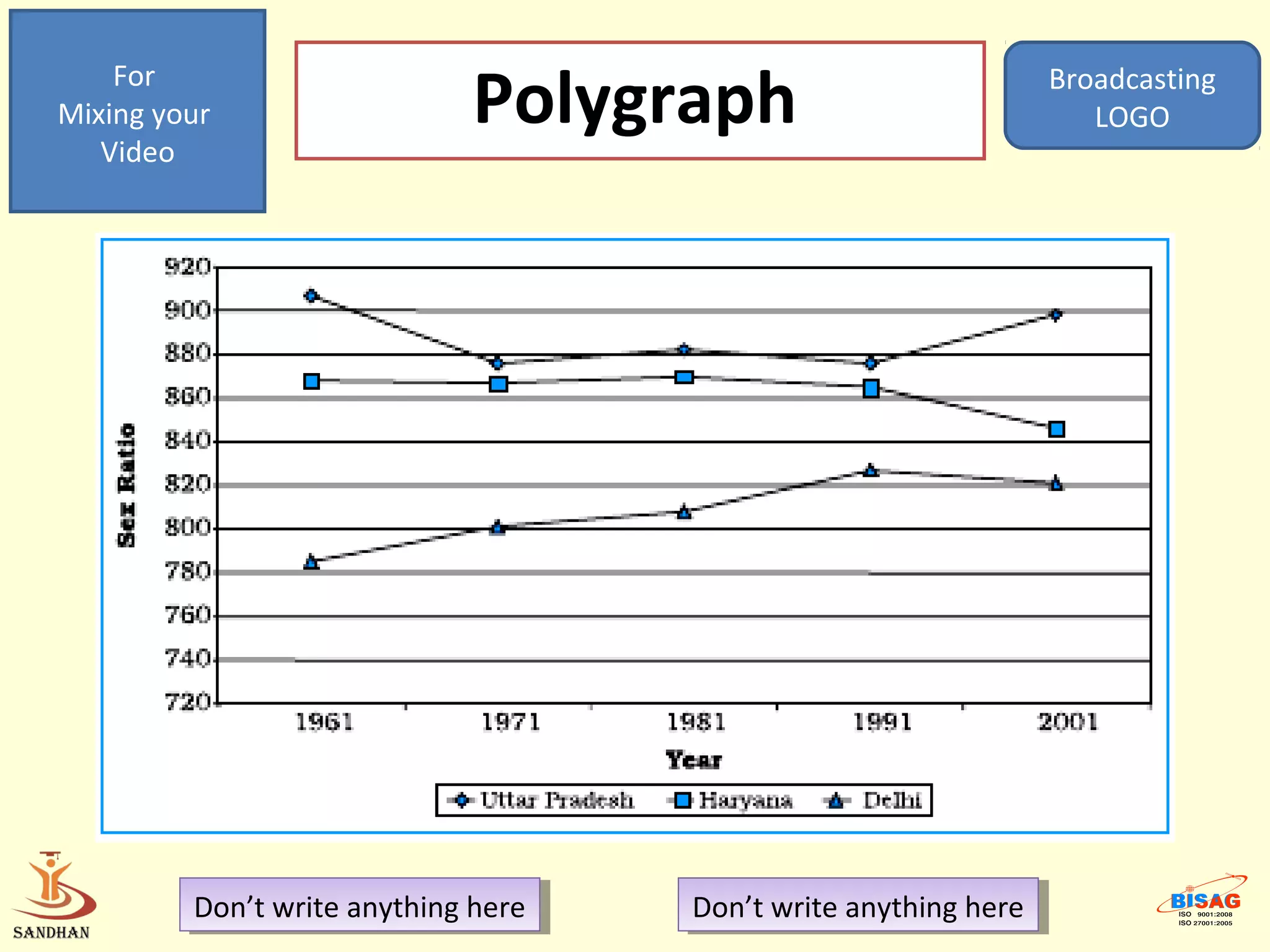 For
Mixing your                   Polygraph                            Broadcasting
                                                                      LOGO
   Video




         Don’t write anything here
          Don’t write anything here   Don’t write anything here
                                       Don’t write anything here
 