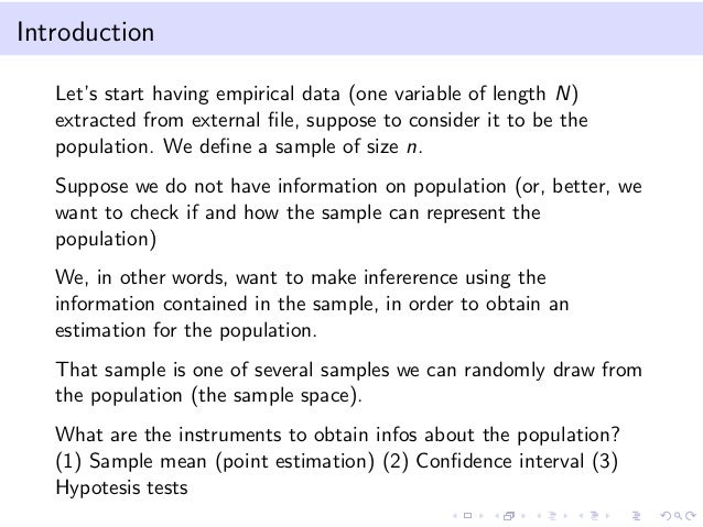 point estimate confidence interval hypotesis tests how to do a estimate