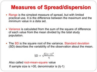 Spread Out Math Statistics ppt.ppt