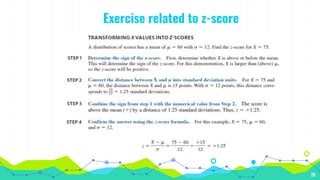 Exercise related to z-score
26
 