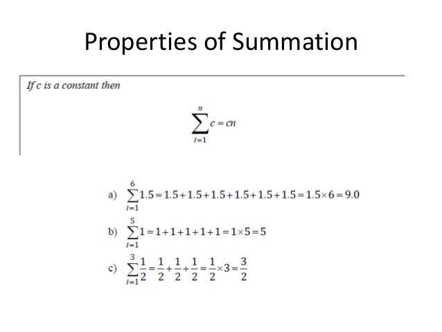 Statistics symbols and notations