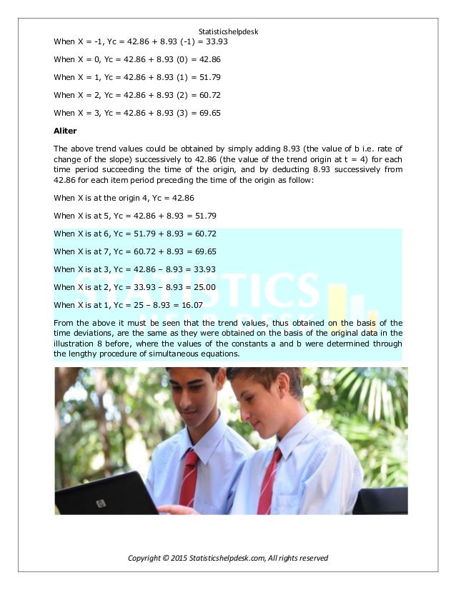 College statistics tutor image