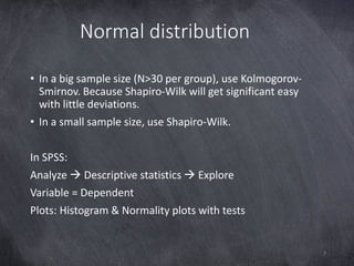 Statistics Using Spss