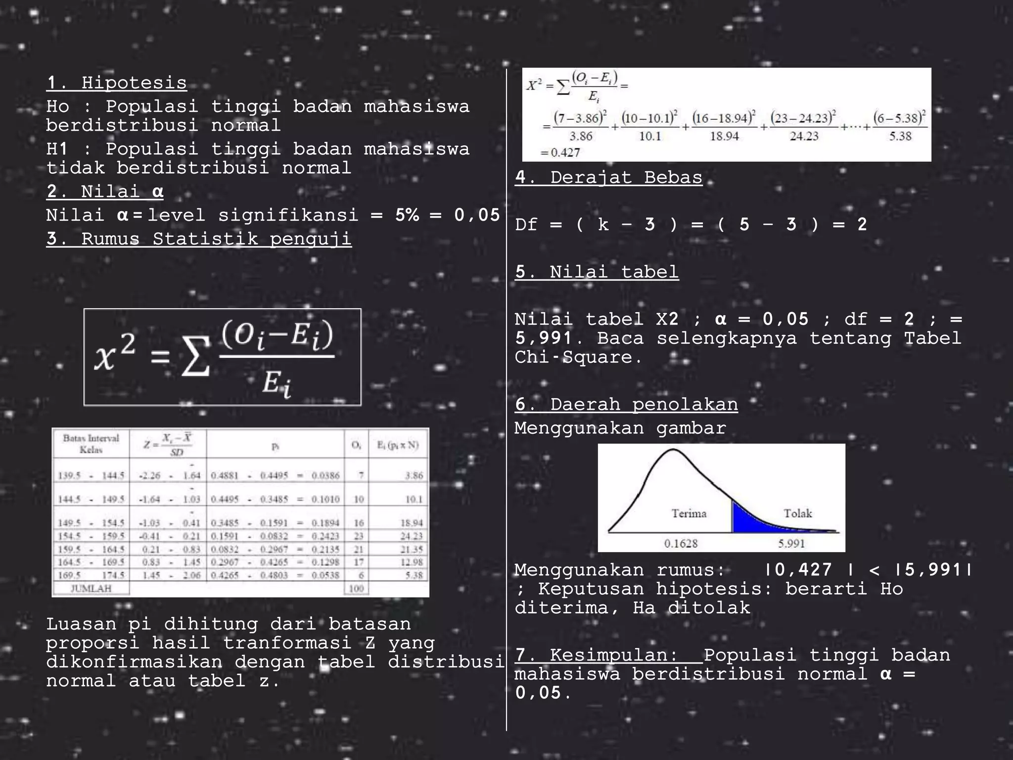 Statistika UJI NORMALITAS | PPTX