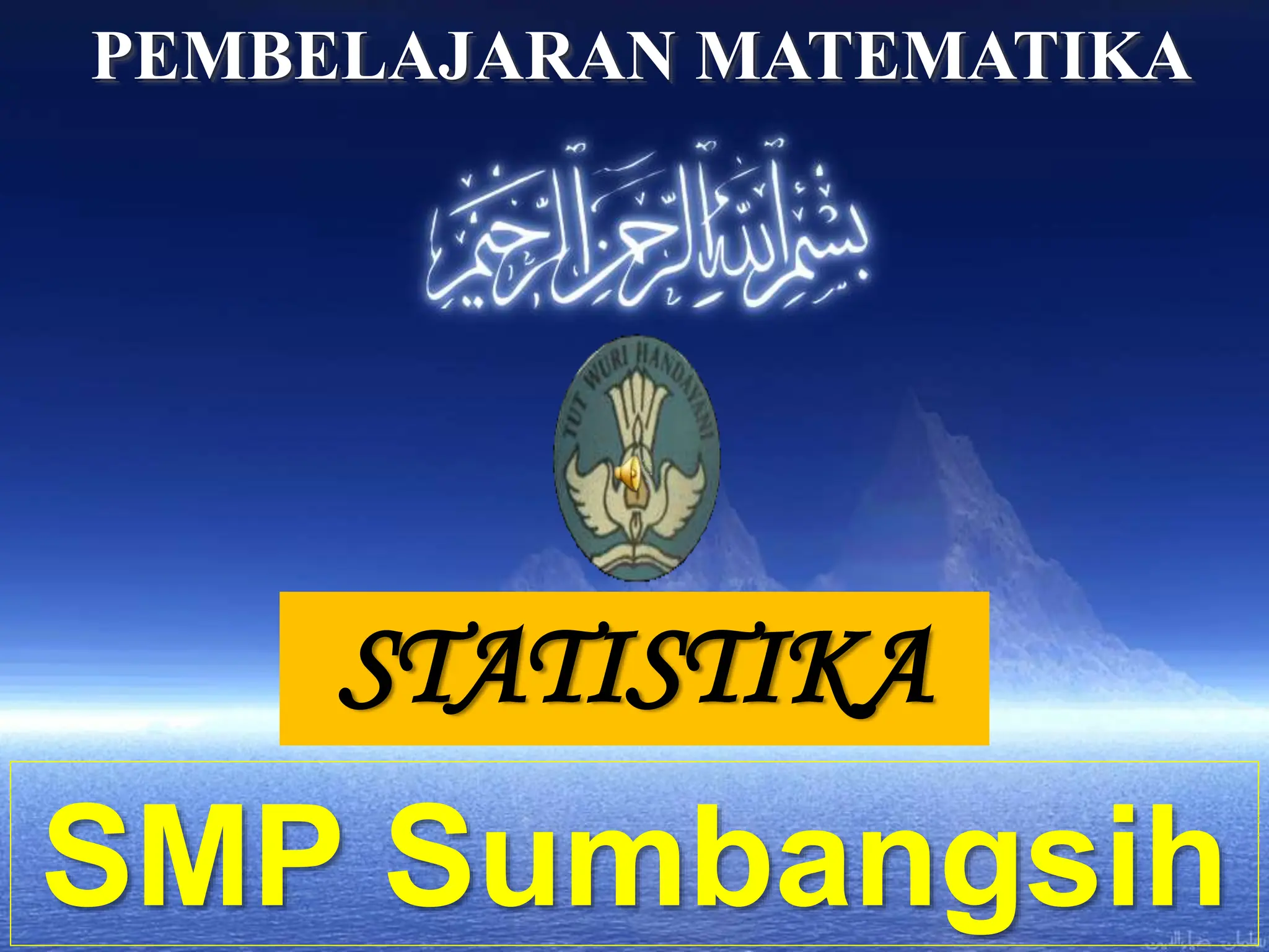 Materi Matematika Statistika SMP KELAS 7 2024/2025.ppt